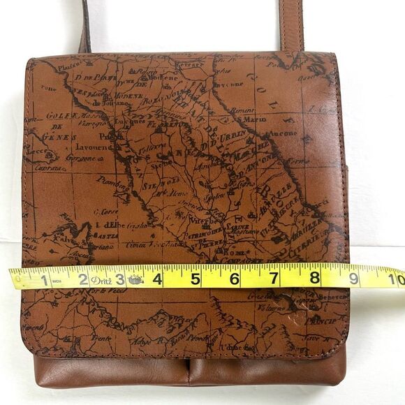Patricia Nash Granada Crossbody Bag Signature Map - Picture 13 of 15